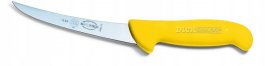 Nóż do trybowania ERGOGRIP, z ostrzem wygiętym, 13 cm, elastyczny, żółty, DICK 8298113-02